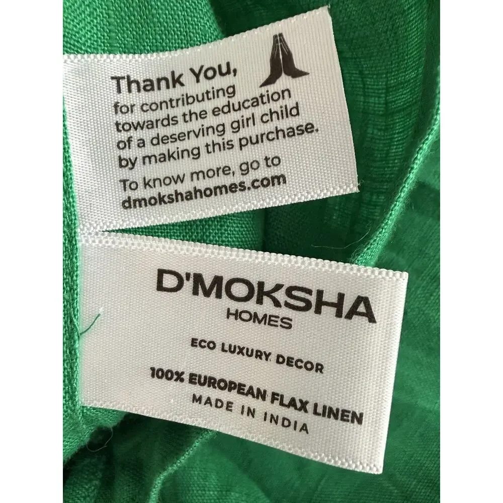 Dmoksha Home flax linen